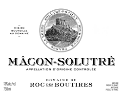 2022 Mâcon-Solutré, Domaine du Roc des Boutires